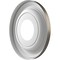 Ekena Millwork PVC Medallion (Canopies up to 5 1/2"), 10"OD x 3 1/2"ID x 1 1/8"P, Metallic Weathered Steel CMP10TRDST - alternate 4